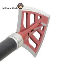 3pcs Lot 125 Grain Hunting Archery Arrowhead 4 Blade Outdoor Shooting Military Steel Arrow Tip Broadheads
