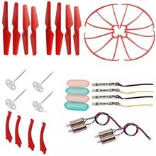 Free Shipping!Blades+Frame+Gear+LED+Motor Crash Pack Kit Replacement Spare Parts for Syma X5SC X5SW X5SC-1 Quadcopter Drone