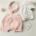 Kids Girls Summer clothes enfant vetement garcon Toddler Girls Clothing Boutique Outfits Solid White Color Cotton