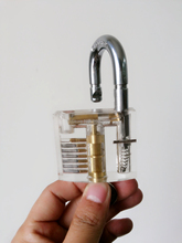 Full transparent padlock as arts and crafts appreciate or training tool for locksmith!New brand!Exclusive!