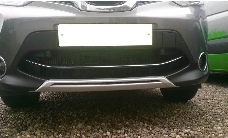 Nissan qashqai front styling plate #5