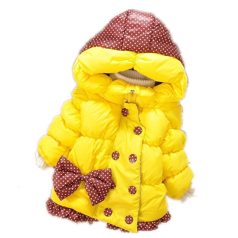Winter clothing coatwarm Fashion Outdoor baby Girl jacket  ,kids/children's outerwear for Girl warm cotton-padded jacket coat