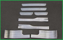 For Mitsubishi outlander stainless steel Internal and External door sill strip decoration strip 2013-2016 outlander