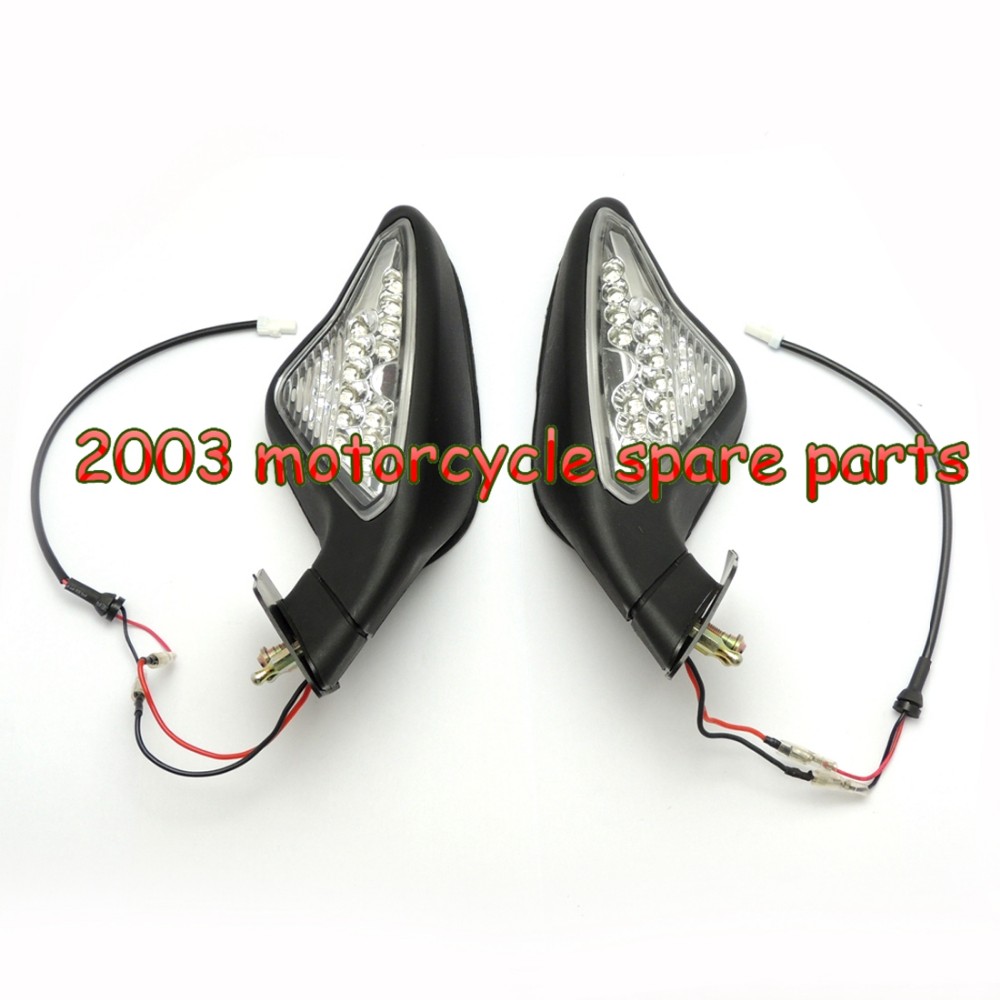 LED mirrors with turn signal function for Ducati 848 848evo 1098 1098S 1098R 1198 1198S 1198R 2007-2012 (2)