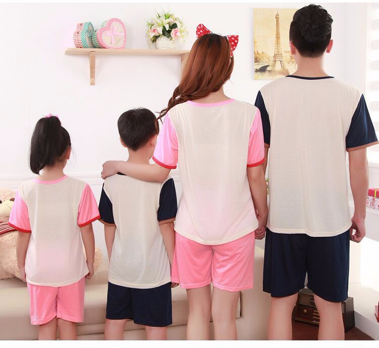12 Family Matching Clothes Short Sleeve Tops+Shorts Family Set Clothes Printing Monkey Mother Daughter Family Matching Clothes