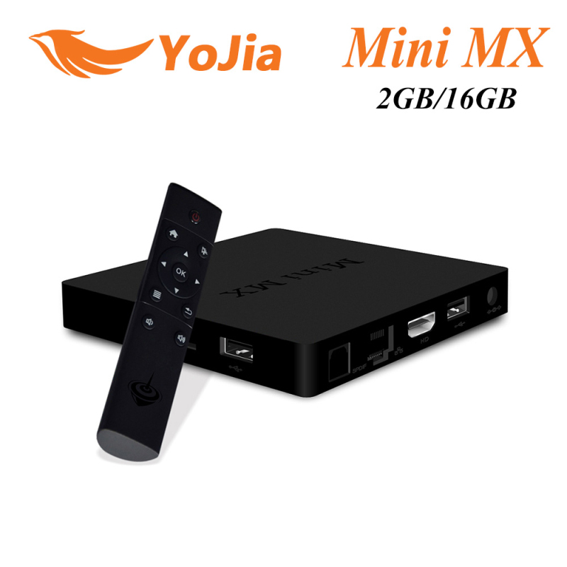 2GB/16GB Mini MX Andorid 5.1 Amlogic S905 TV BOX Quad Core 2.4/5GHz Dual WiFi 1000M LAN BT4.0 HDMI2.0 KODI set top Smart TV