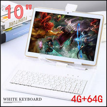 10 inch 3G 4G LTE tablet pc Octa core 1280*800 5.0MP 4GB 64GB Android 5.1 Bluetooth GPS tablet 10 with keyboard
