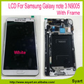 N9005 lcd with Frame white in stick For Samsung Galaxy note 3 N9005 LCD Screen LCD