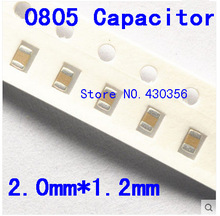 Free shipping 0805 SMD capacitor  1uf 50V  105Z   100PCS
