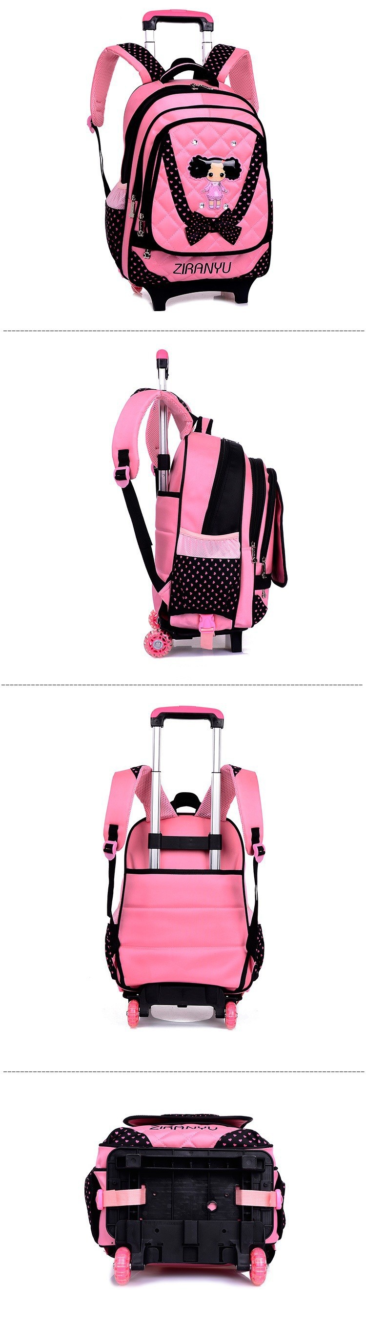 kids-wheeled-school-backpack-children-school-trolley-backpack-carton-pattern-rolling-luggage-kids-detachable-and-orthopedic-4