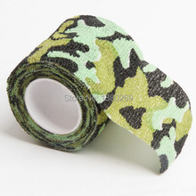1 Roll Stretchable Army Bandage Camouflage Tape Gun Rifle Stealth Wrap Desert Shooting Hunting Tactical Tapes uVq