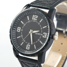 NEW Fashion Men Wristwatches Quartz Men Sports Watches Casual leather Men business Dignty Watch Luxury Brand