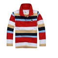 High quality boys polo shirt Children long sleeve shirt warm cotton T shirt 2 12 years