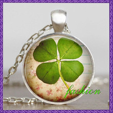 Four leaf Clover jewelry Lucky clover leaf necklace good luck jewelry shamrock necklace clover necklace saint patrick’s
