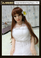Top quality 135cm real solid silicone sex dolls,2014 25kg new sex doll realistic, life size realistic sex dolls for men,ST-034-1