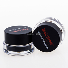 2 pcs set Brown and Black Gel Eyeliner Make Up Waterproof Cosmetics tools Eye Liner Makeup