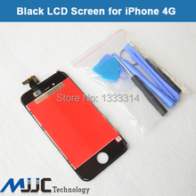 LCD Screen Assmelby for iPhone 4 4G Display  Front Touch Screen Digitizer Display Mobile Phone LCDs Parts Replacement Free Tools