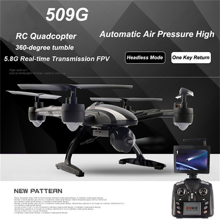 New Arrival JXD 509G rc Drone with Camera 6-axis Gyro Aircraft Radio Control rc Helicopter Remote Control Quadcopter