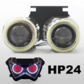 KT Headlight Suitable for Kawasaki Z800 2013 2016 LED Angel Eyes Red Demon Eyes Motorcycle HID
