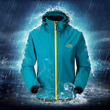 2016 new outdoor jackets men windstopper softshell jacket windproof Recreation hiking jackets Camping ski jacket plus size 5XL