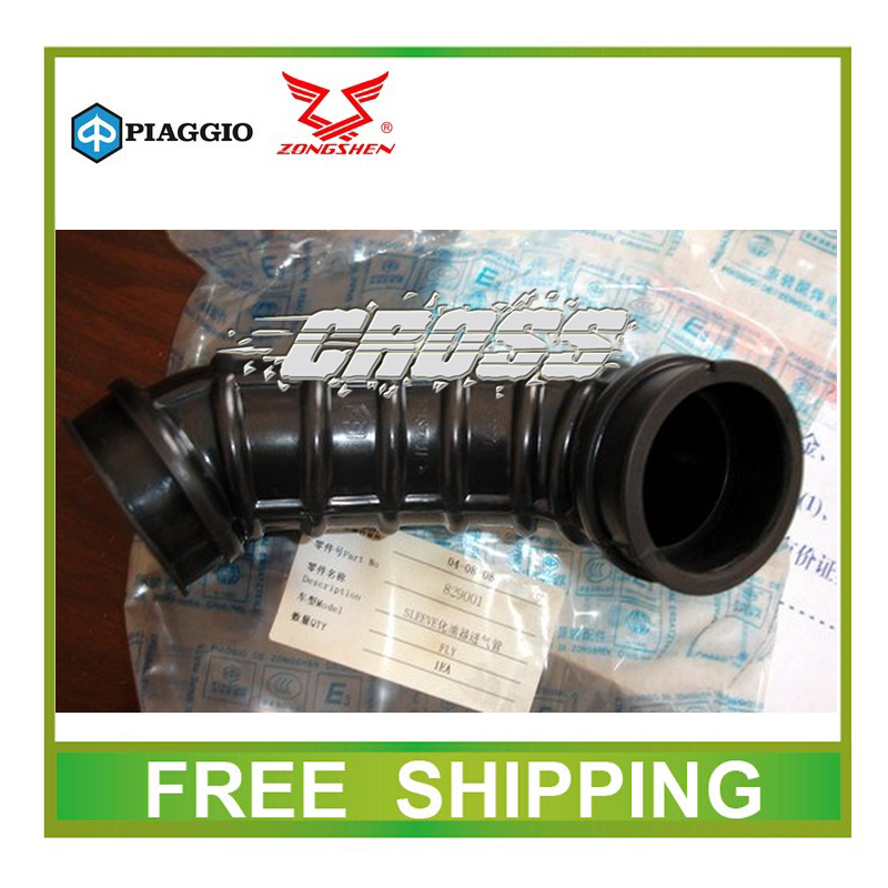 ZONGSHEN PIAGGIO 125cc font b GY6 b font SCOOTER FLY125 FLY150 RAI125 carburetor connector intake pipe