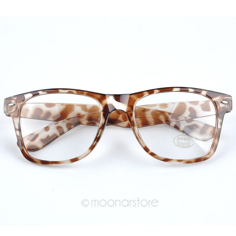 10 Colors Fashion Unisex Clear Lens Wayfarer Nerd Glasses Candy Colors Glasses for Women Wholesale Free