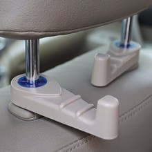Vehicle 2Pc Car Seat Truck Coat Hook Purse Bag Hanging Hanger Auto Bag Organizer Holder