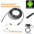 7mm Lens 3 5M Android OTG Phone Endoscope IP67 Waterproof Inspection USB Borescope Tube HD 720P