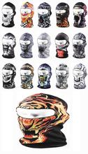 2015 Women Men 3D Animal Skull Bicycle Cycling Motorcycle Masks Ski Hood Hat Veil Balaclava UV Protect Full Face Mask