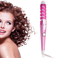 Graceful Electric Hair Salon Spiral Ceramic Curling Iron Hair Curler Monofunctional Hair Curler DIY Dry Wet
