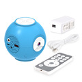 Mini Handheld Ball Round Cute LED Projectors Home Cinema Theater USB Multimedia Story Beamer for Kids