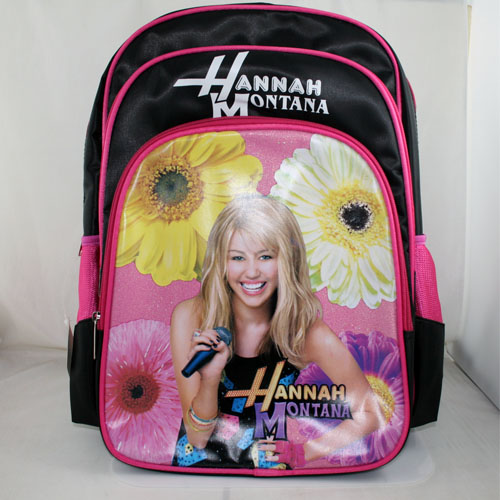 free shipping hannah montana Shoulders bag Rucksack School Bag Backpack