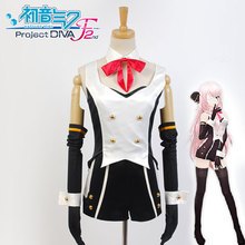 Vocaloid 2 Cosplay Luka Megurine Black and Red Dress DYE -synthesis- Song-over