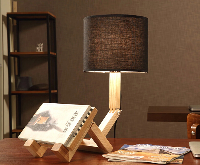 Aliexpress.com: comprar nuevo diseño de madera lámparas de luz ...