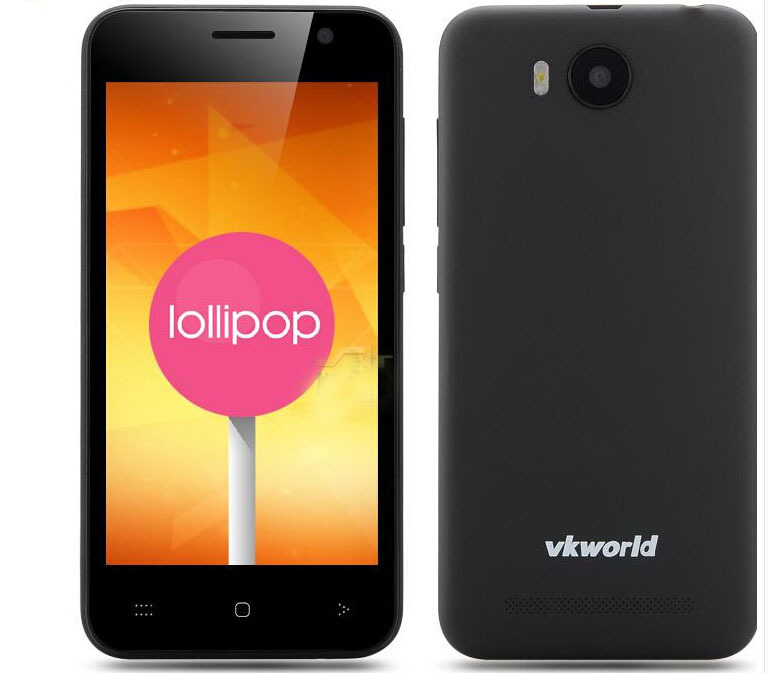 IN stock original Vkworld VK2015 mobile phone 4 5 Inch MTK6582 Quad Core Android 5 0