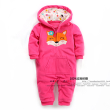 Spring and autumn baby clothes baby romper polar fleece newborn clothing infant clothes one piece romper
