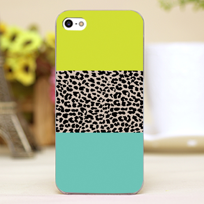 Leopard National Flag Design Customized transparent font b case b font cover cell font b mobile