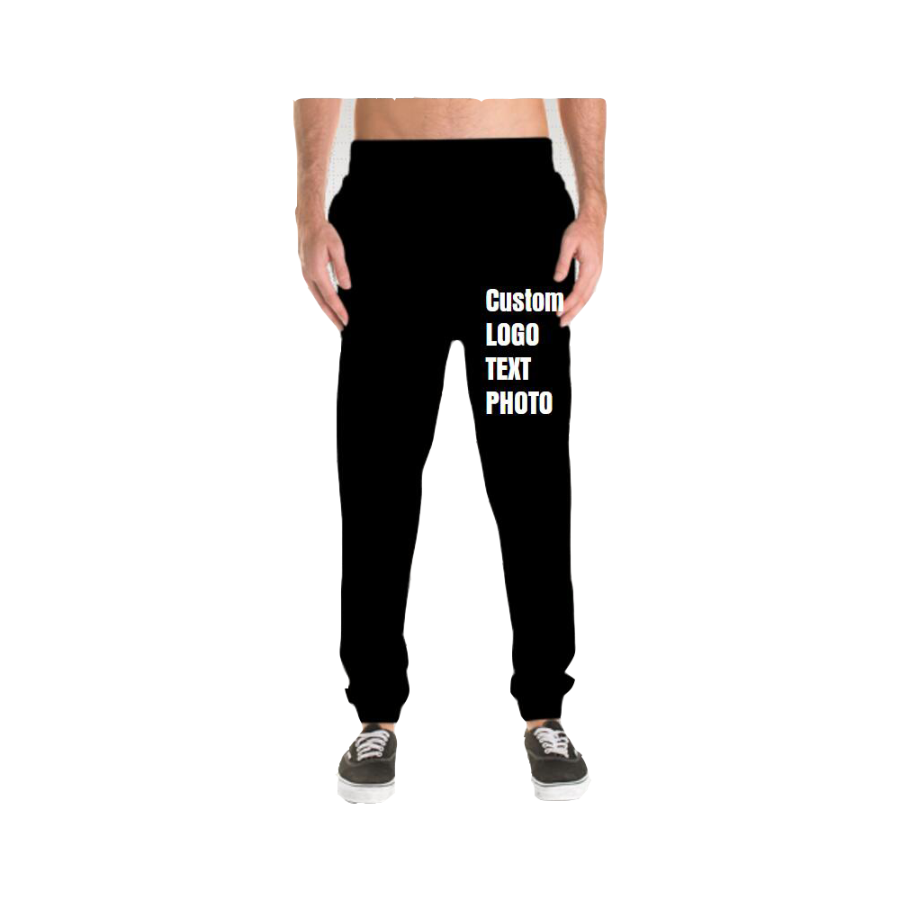 custom sweatpants side leg print