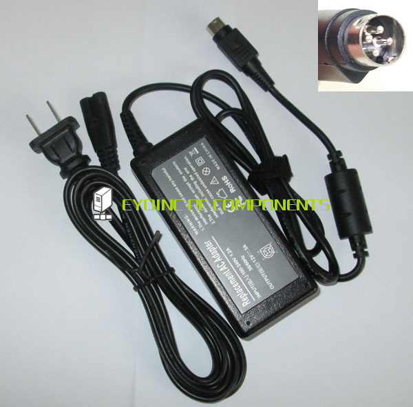 12V 5A 60W 4 Pin AC Power Adapter Charger for HP Compaq Bulk SKU STI 008