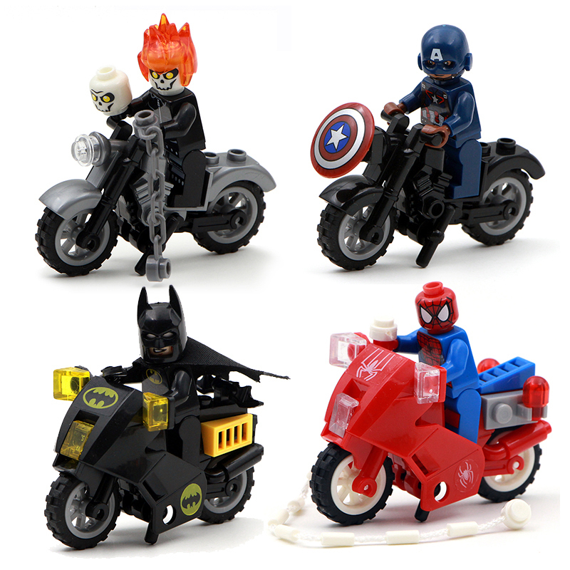 Modèle réduit Moto Batman et figurine Batman collection