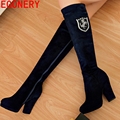 2015 Brand Women's Genuine Leather High Heels Ankle Boots Round Toe Hi