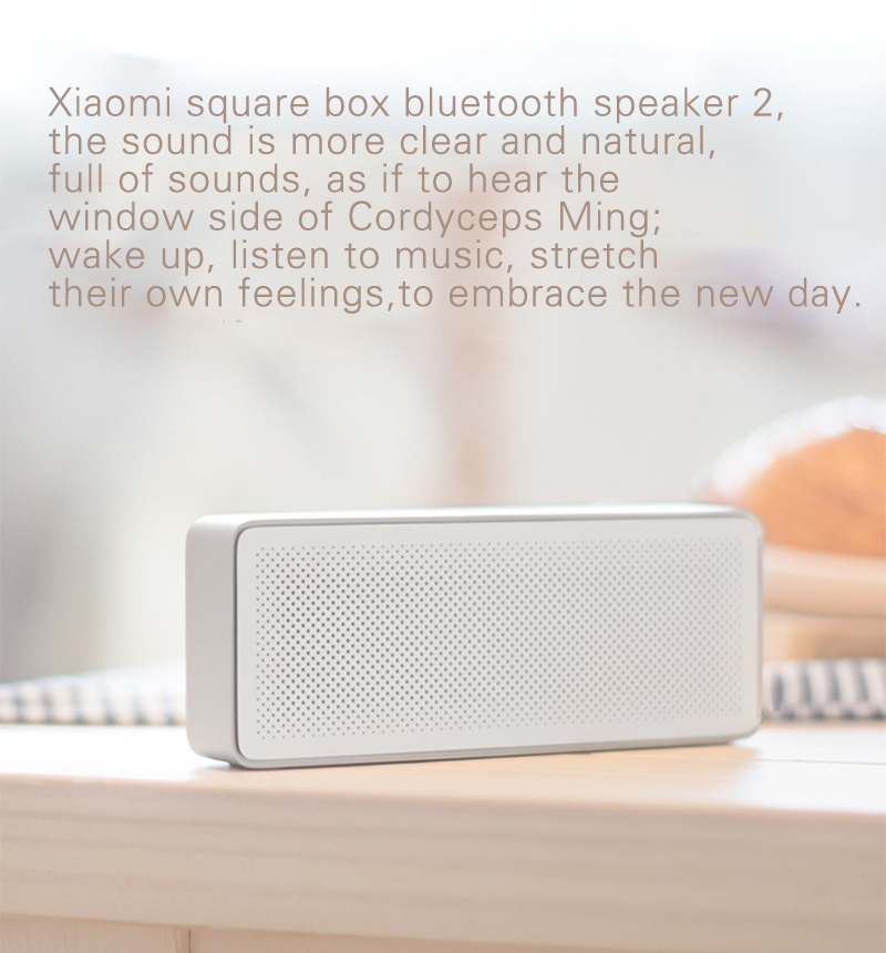 Original Xiaomi Bluetooth Speaker 2 Square Box Stereo Portable Mini Music Player MIUI Metal Wireless Speakers For Samsung Xiaomi (12)