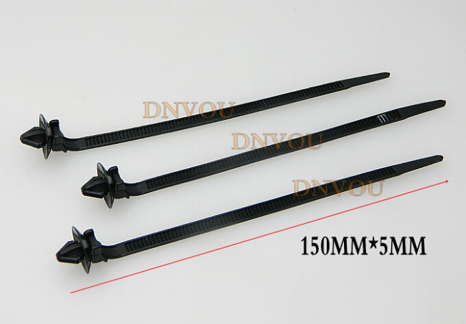 10PCS lot 150 5mm Auto cable tie Aircraft type buckle
