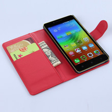 Case For 5 Lenovo Lemon K3 K30 W 4G Smartphone Flip Stand Leather Wallet With Card