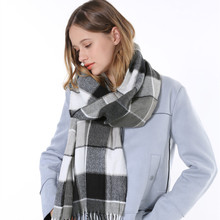 2015 British Style Unisex Women Thick Soft Oversize Plaid Blanket Cape And Shawl Classic font b