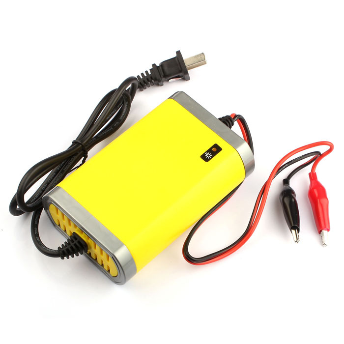 AC 220V Car Motorcycle Battery Charger 12V 2A Automatic Power Supply Adaptor
