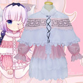 2017 Kobayashi san Chi no Kanna Cospaly Costumes Maid Miss Kobayashi s Dragon Japanese Anime