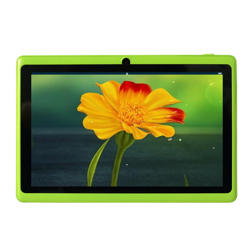 Free shipping 7 A33 Quad Core 1 5GHz four Colors Q88 7 inch Tablet PC 1024