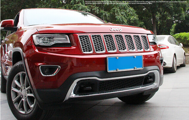 Chrome grill for jeep grand cherokee #5