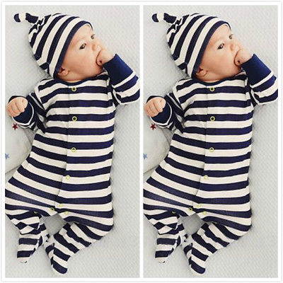Retail Baby Romper Infant Romper Newborn font b Boys b font Girls Polo Jumpsuit With Hat